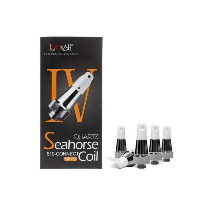 Lookah Seahorse 510 Connect Quartz Coils - 5ct