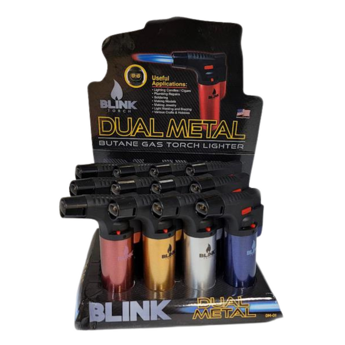 Blink Butane Torch Lighters - 12ct