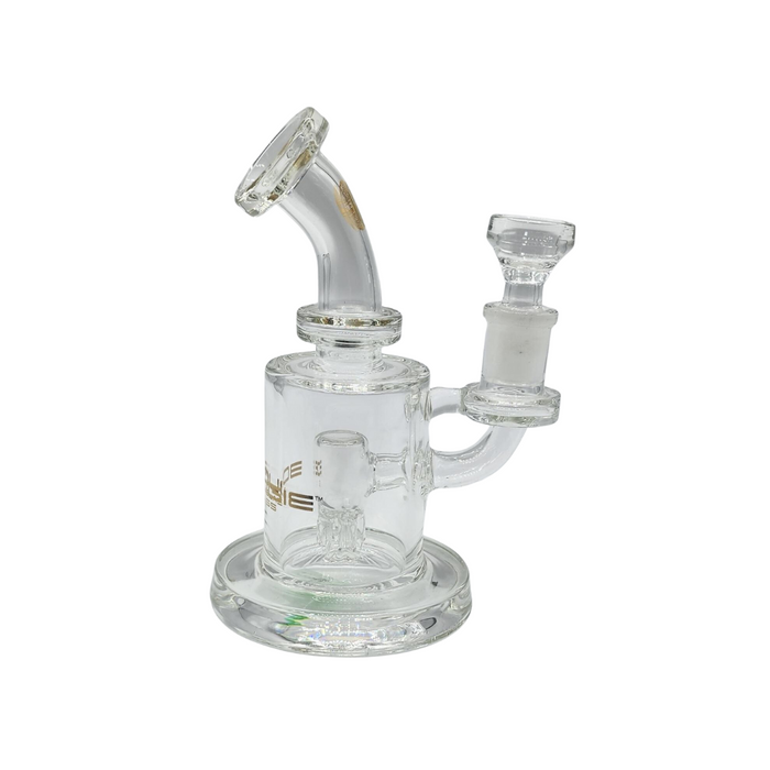 Bougie Glass 6" Water Pipe Bong - Assorted Colors