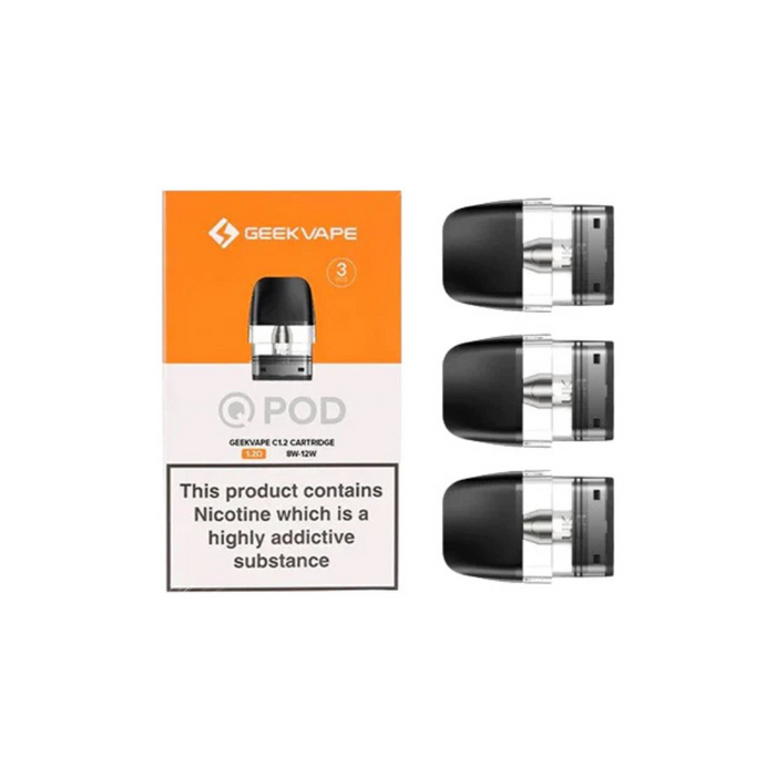 GeekVape Q Replacement Pods - Assorted Options - 3ct