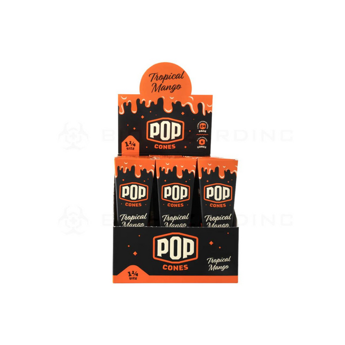 POP 1¼ Super Sweet Flavored Cones - 6/24ct