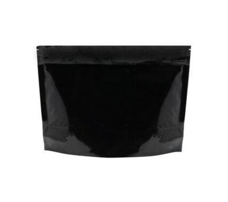 Mylar 1oz Child Resistant ASTM Exit Bag – Black