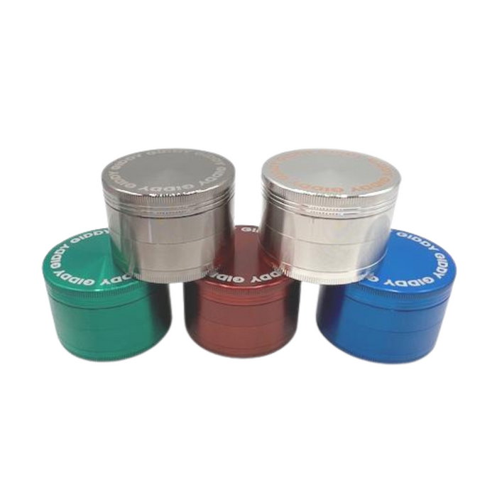 4pc Medium Aluminum Grinders - Assorted Styles