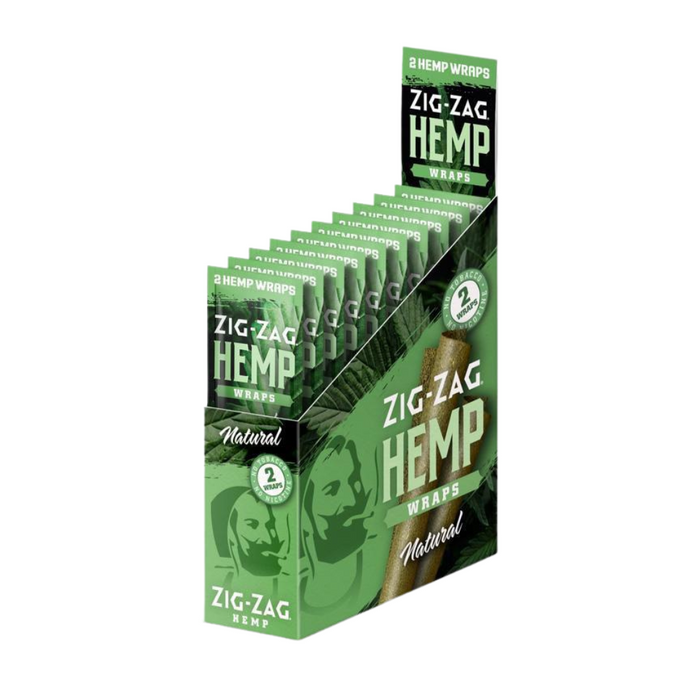 Zig-Zag Hemp Wraps - Assorted Flavors - 15ct