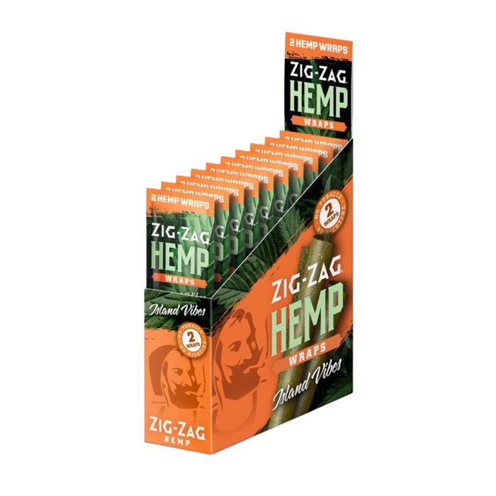 Zig-Zag Hemp Wraps - Assorted Flavors - 15ct