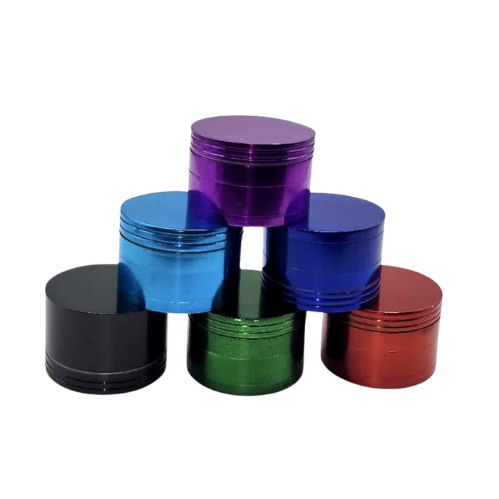 4pc Medium Aluminum Grinders - Assorted Styles