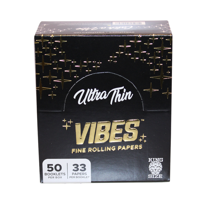 Vibes  Kingsize Rolling Papers - Assorted Options - 50ct