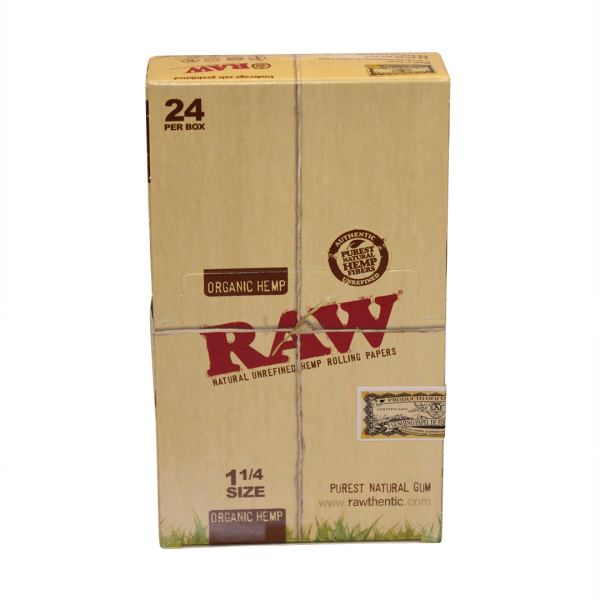 RAW Organic Hemp 1¼ Rolling Papers - 24ct