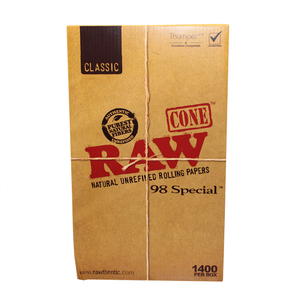 RAW Classic 98 Special Cones – 1400ct