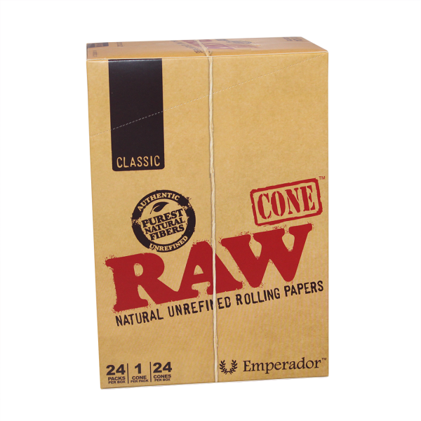 RAW Classic Emperador Cones - 24ct