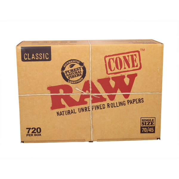 RAW Classic Single Size 70/45 Cones - 720ct