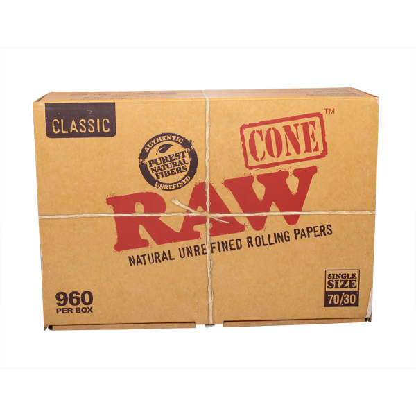 RAW Classic Single Size 70/30 Cones - 960ct