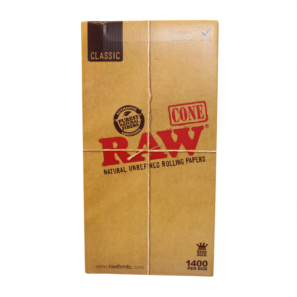 RAW Classic Kingsize Cones - 1400ct