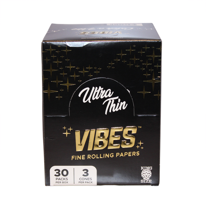 Vibes Kingsize Rolling Papers - Assorted Options - 30ct