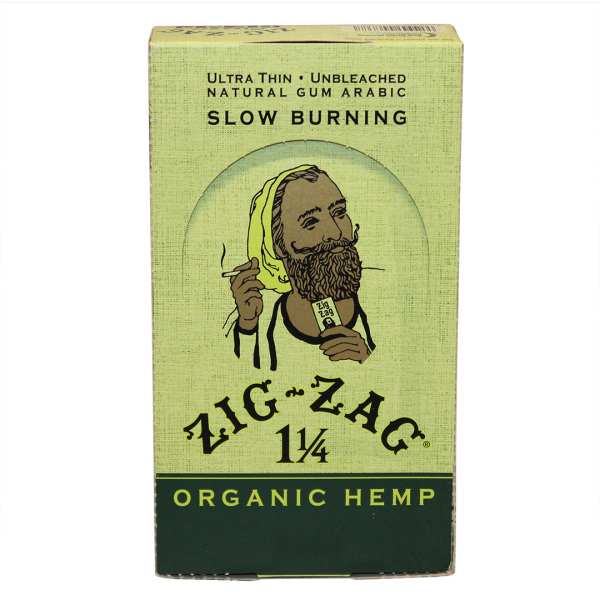 Zig-Zag Organic Hemp 1¼ Rolling Papers - 24ct