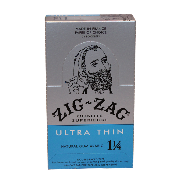 Zig-Zag Ultra Thin 1¼ Rolling Papers - 24ct