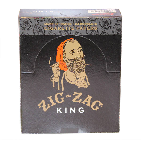 Zig-Zag King Rolling Papers - 24ct