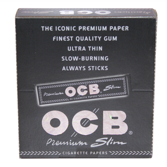 OCB King Slim Rolling Papers - 24ct