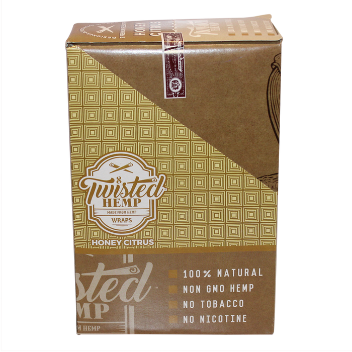 Twisted Hemp Wraps - Assorted Flavors – 15ct