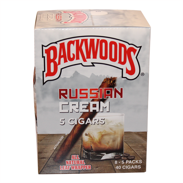 Backwoods 5 Cigars – Assorted Flavors - 8ct