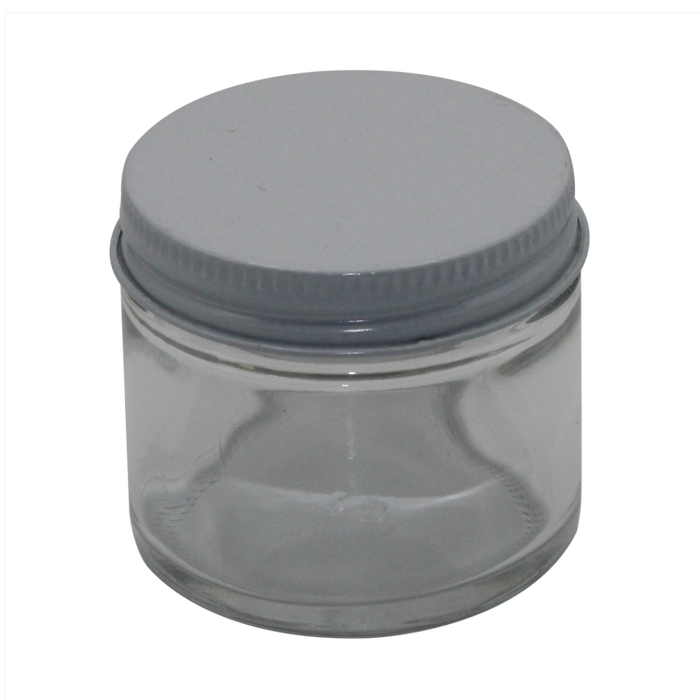 2oz Round Glass Screw Top Jars - Assorted Styles