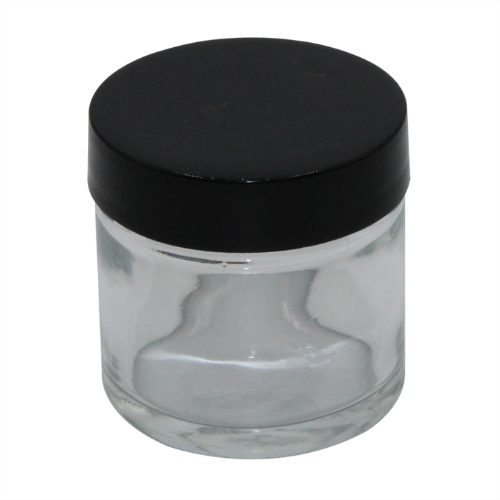 1oz Round Glass Screw Top Jars - Assorted Styles