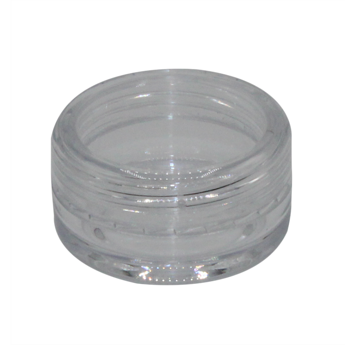 5mL Plastic Acrylic Screw Top Concentrate Clear Jar