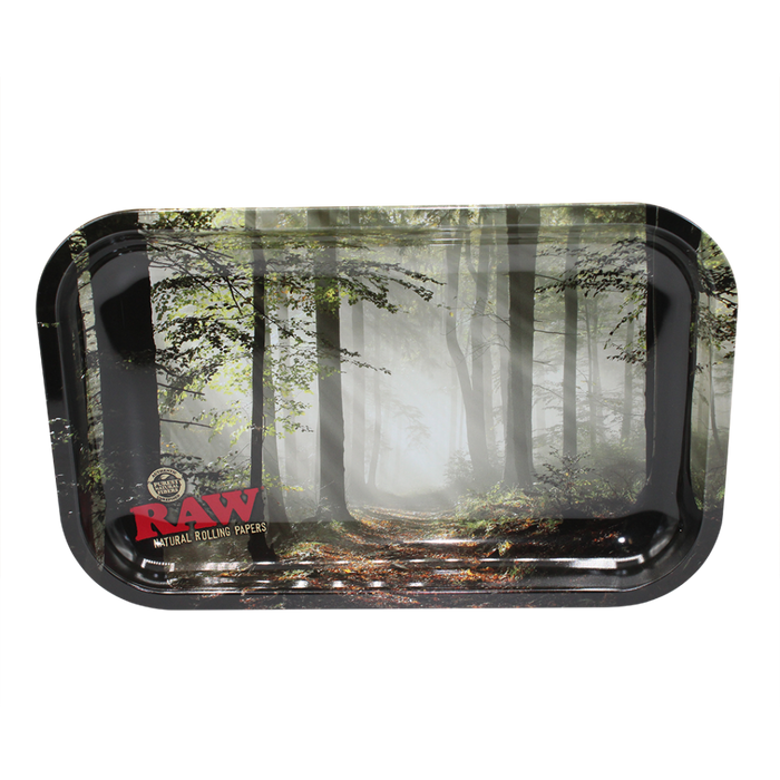 RAW Medium Metal Rolling Tray - Assorted Styles