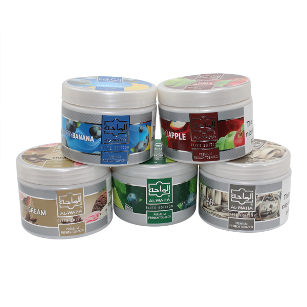 Al-Waha Hookah Tobacco – 200 Grams – Assorted Flavors