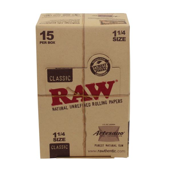 Raw Classic Artesano 1¼ Rolling Papers - 15ct