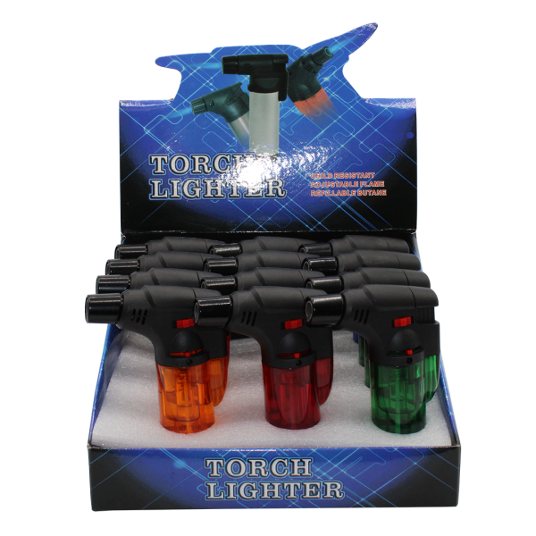 Torch Lighter Assorted Styles – 12ct