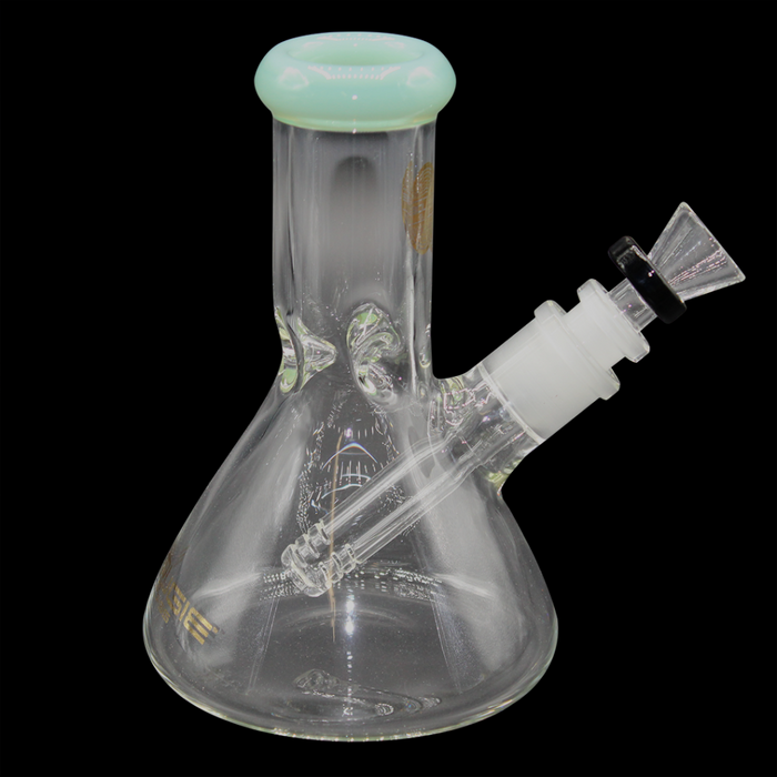 Bougie Glass 6″ Mini Beaker Water Pipe – Assorted Colors