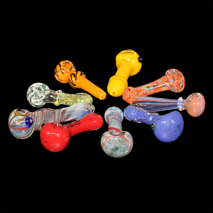 3.5" - 4.75" Glass Hand Pipes - Assorted Styles