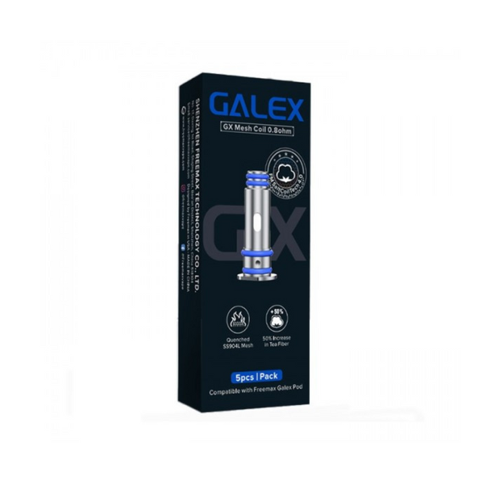 FREEMAX Galex GX/GX-P Mesh Coils - Assorted Options - 5ct