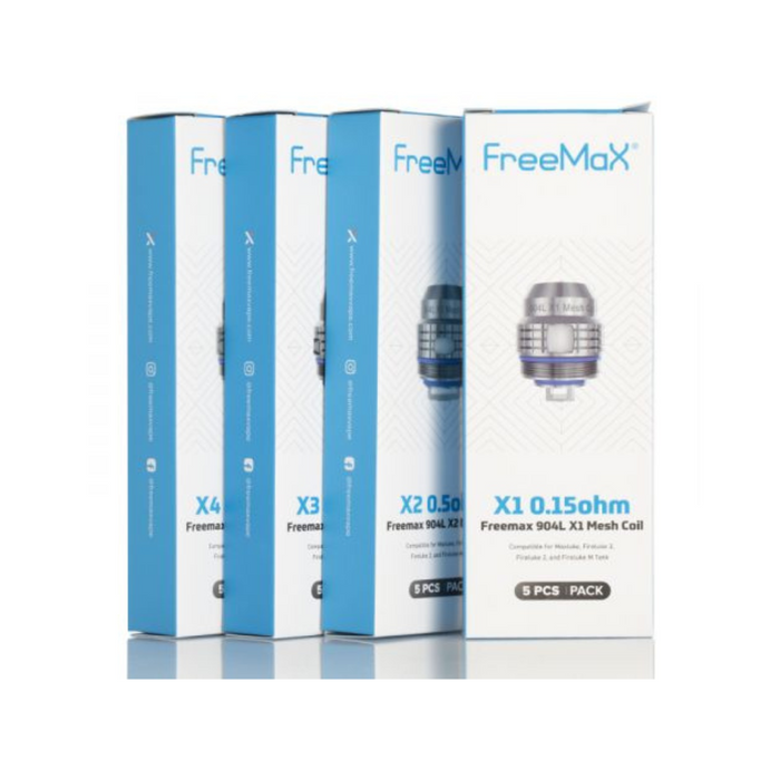 FREEMAX 904L X Replacement Coils - Assorted Options - 5ct